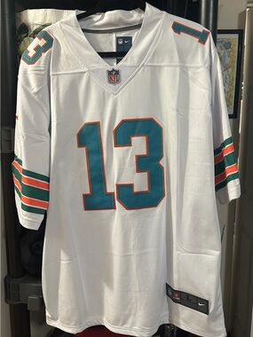 Brand New Dan Marino Miami Dolphins On-Field Nike Jersey Size Large